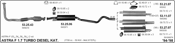 Exhaust System 561000074