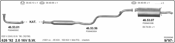 Exhaust System 552000046