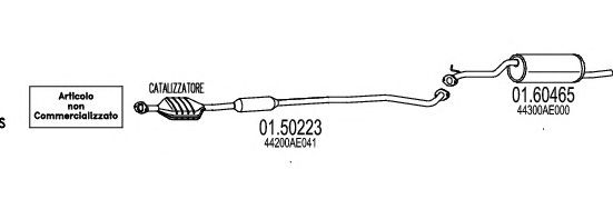 Exhaust System C340046008138