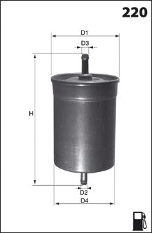 Fuel filter E06