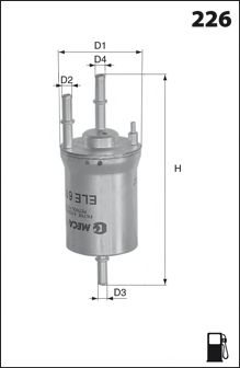 Fuel filter ELE6113