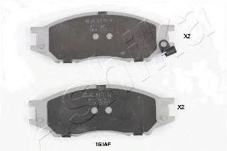 Brake Pad Set, disc brake 50-01-150