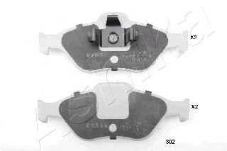 Brake Pad Set, disc brake 50-03-302