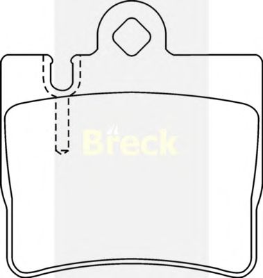 Brake Pad Set, disc brake 23078 00
