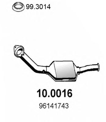 Catalytic Converter 10.0016