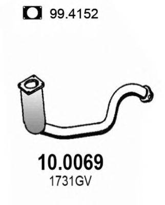 Catalytic Converter 10.0069