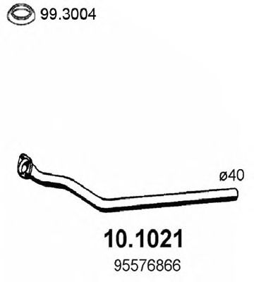 Exhaust Pipe 10.1021