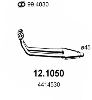Exhaust Pipe 12.1050