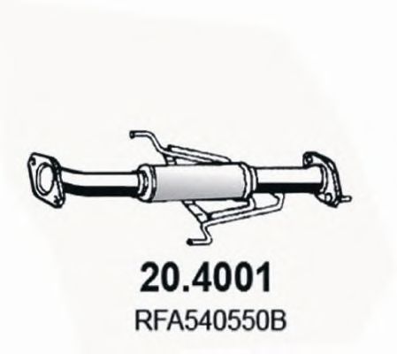 Exhaust Pipe 20.4001
