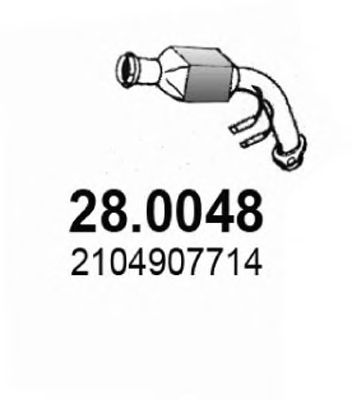 Catalytic Converter 28.0048