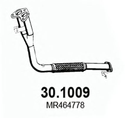 Exhaust Pipe 30.1009