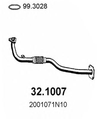 Exhaust Pipe 32.1007
