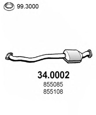Catalytic Converter 34.0002
