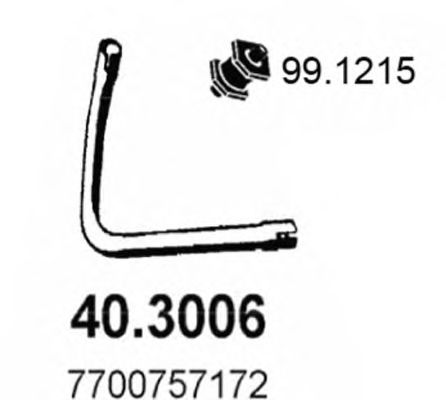 Exhaust Pipe 40.3006