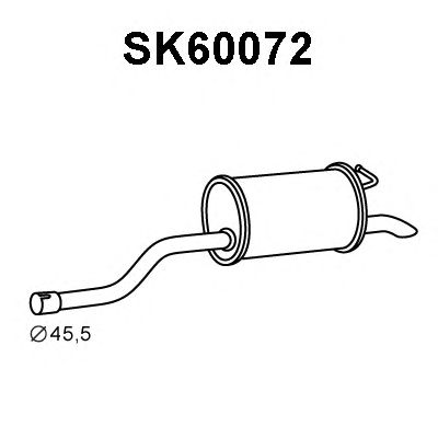 Einddemper SK60072