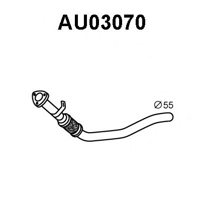 Exhaust Pipe AU03070
