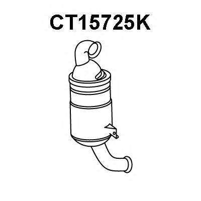 Catalytic Converter CT15725K