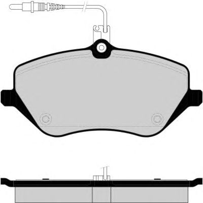 Brake Pad Set, disc brake PA1573