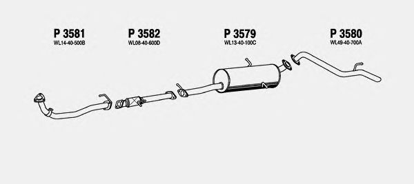 Exhaust System MA403