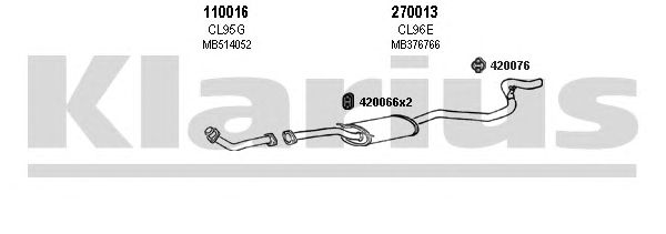 Exhaust System 210065E