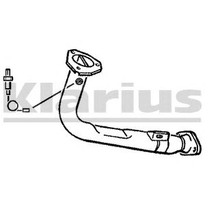 Exhaust Pipe 301186