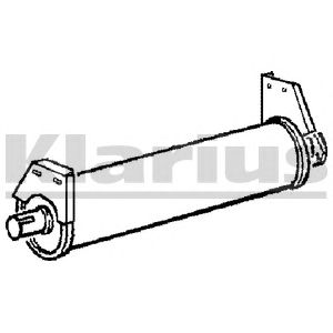 Middle Silencer VW116P