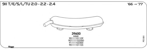 Exhaust System PO001