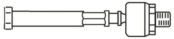 Articulação axial, barra de acoplamento 1364