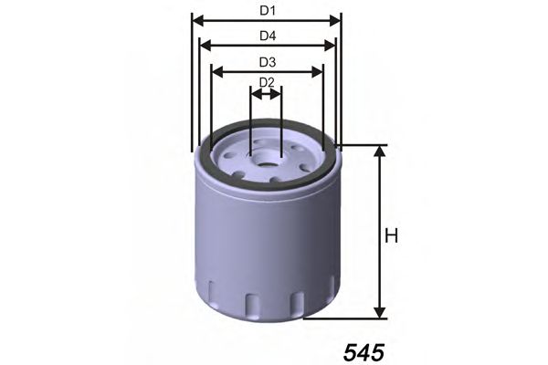 Oliefilter Z130A