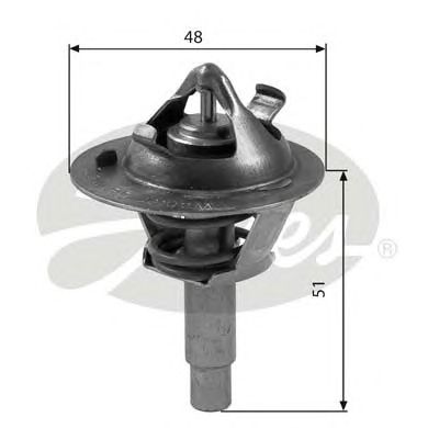 Thermostat, coolant TH38490G1