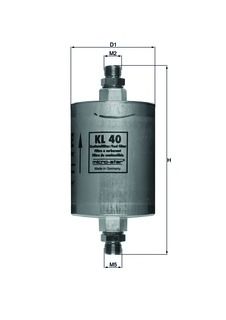 Fuel filter KL 40