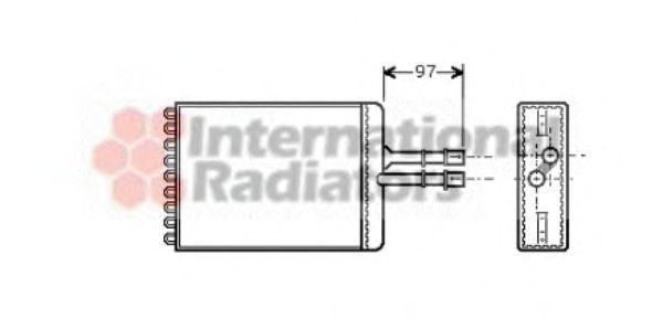 Heat Exchanger, interior heating 37006216