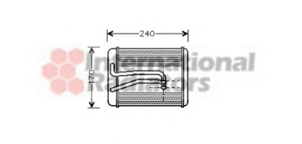 Heat Exchanger, interior heating 82006119