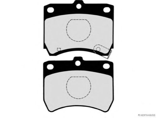 Brake Pad Set, disc brake J3603032