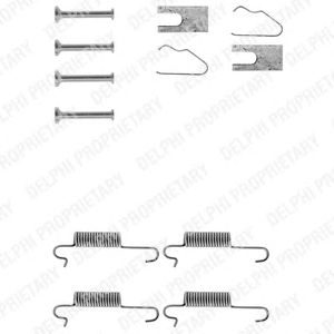 Accessory Kit, brake shoes LY1010
