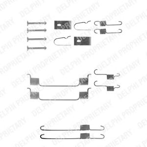 Accessory Kit, brake shoes LY1192