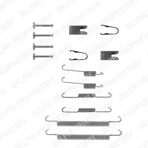Accessory Kit, brake shoes LY1255