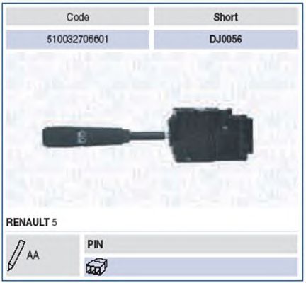 Steering Column Switch 510032706601