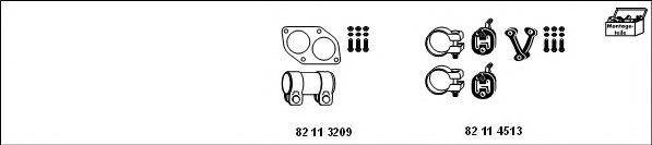 Exhaust System MT-VAG138