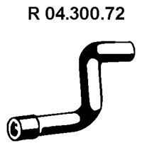 Exhaust Pipe 04.300.72