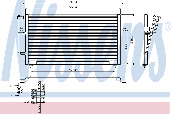 Condensator, airconditioning 940101