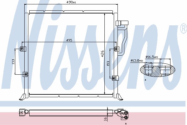 Condensator, airconditioning 94157