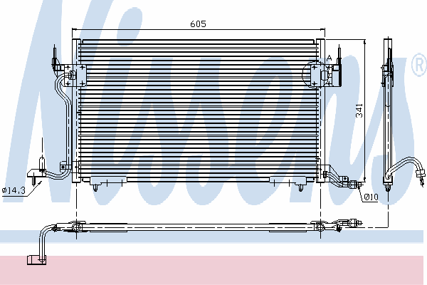 Condensador, ar condicionado 94200