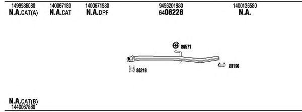 Exhaust System FIH16895A
