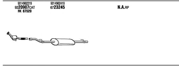 Exhaust System MBT04686