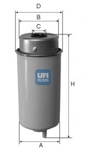 Fuel filter 24.432.00