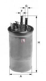 Fuel filter S 4450 NR
