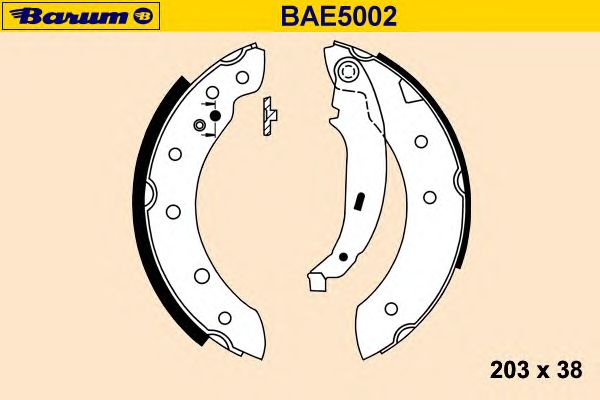 Brake Shoe Set BAE5002