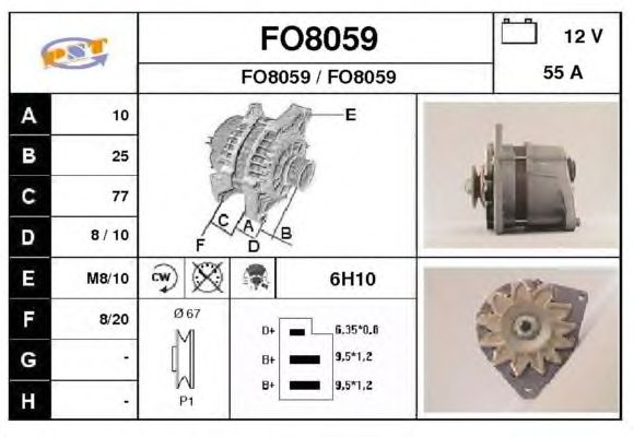 Generator FO8059