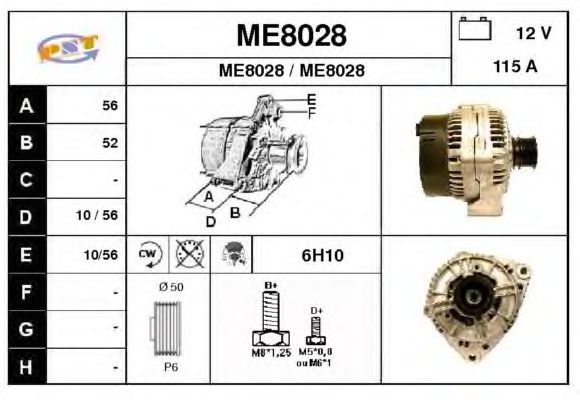 Alternator ME8028
